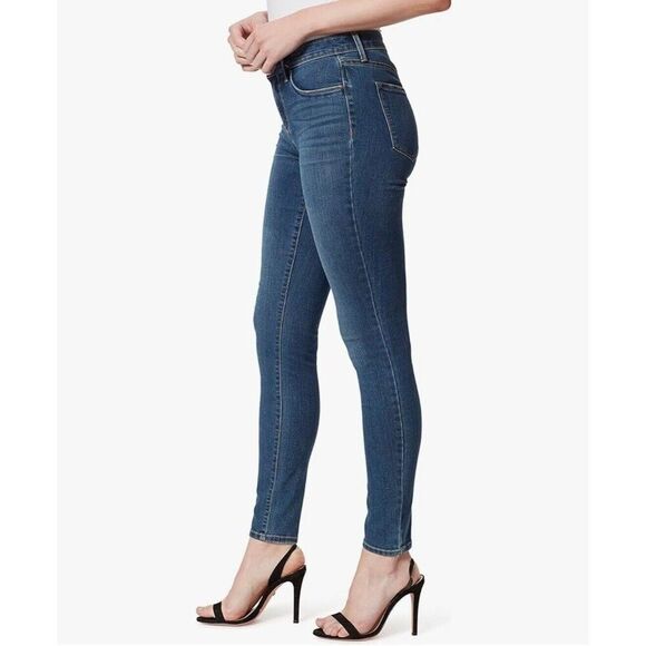 Jessica Simpson Women's High Rise Stretch Skinny Denim Jeans Light Blue, 10 - Picture 2 of 8